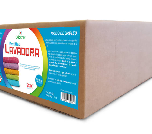 Pastillas de Lavadora Oflacher (Caja 200 pastillas de 40 gr) - Caja-Lavadora-8000-scaled-1.jpg