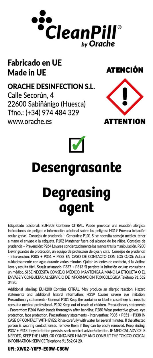 Pastillas Limpiadoras Refill Cleanpill: multi-superficies, desengrasante y antical – Refill multi-superficies - Etiqueta_web-refill_DESENGRASANTE.jpg