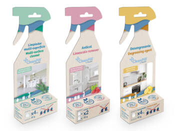 Pastillas Limpiadoras Refill Cleanpill: multi-superficies, desengrasante y antical